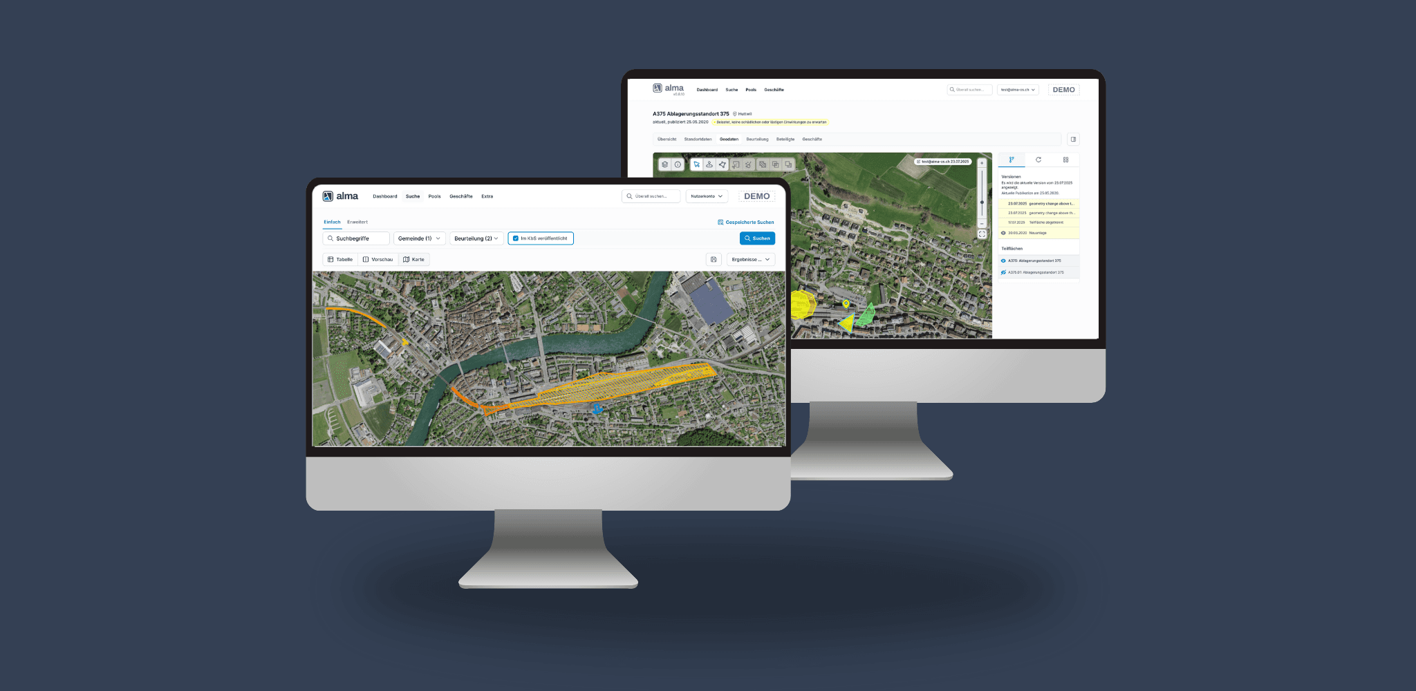 Die digitale Lösung für belastete Standorte in der Schweiz.